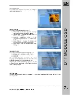 Preview for 74 page of Hantarex LCD IDTV MHP User Manual