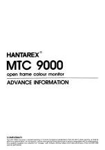 Preview for 4 page of Hantarex MTC 9000 User Manual