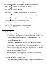 Предварительный просмотр 10 страницы Hantech 4619277 Operating Instructions Manual