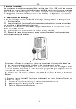 Предварительный просмотр 76 страницы Hantech 4619277 Operating Instructions Manual