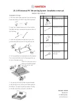 Предварительный просмотр 1 страницы Hantech HNT-MH-41 Installation Manual