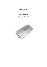 Предварительный просмотр 1 страницы Hantek DDS-3005 USB User Manual