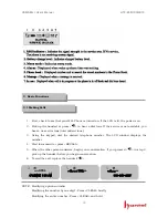 Preview for 12 page of HANTEL HTP-1900 User Manual