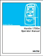 Hantle 1700w Operator'S Manual предпросмотр
