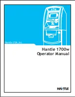 Предварительный просмотр 1 страницы Hantle 1700w Operator'S Manual