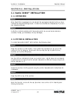 Предварительный просмотр 10 страницы Hantle C4000 Operator'S Manual