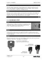 Предварительный просмотр 11 страницы Hantle C4000 Operator'S Manual