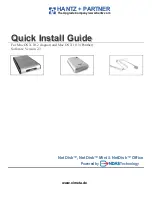 HANTZ + PARTNER NetDisk User Manual preview