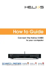 HANTZ HELIOS X3000 Manual preview