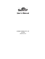 Hanvon SenTip 1201W User Manual preview