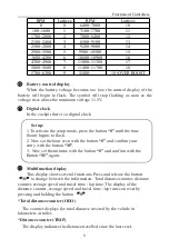 Preview for 12 page of Hanway STM125 2019 Operation Manual