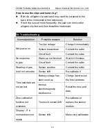 Preview for 20 page of Hanwei E6000 Operation Manual