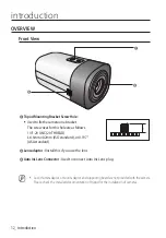 Предварительный просмотр 12 страницы Hanwha Techwin WiseNet HCB-6001 User Manual