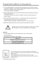 Предварительный просмотр 8 страницы Hanwha Techwin Wisenet HCD-7070RA User Manual