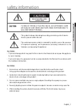 Preview for 3 page of Hanwha Techwin Wisenet HCV-6080 User Manual