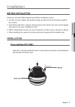 Preview for 15 page of Hanwha Techwin Wisenet HCV-6080 User Manual