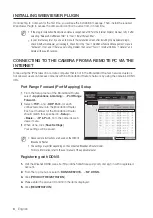 Предварительный просмотр 6 страницы Hanwha Techwin Wisenet SNP-6230RH Quick Manual