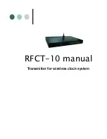 Предварительный просмотр 1 страницы Hanyang Navicom RFCT-10 Manual