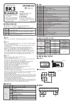 HANYOUNG NUX BK3 Instruction Manual preview