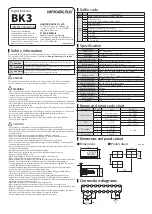 Preview for 2 page of HANYOUNG NUX BK3 Instruction Manual