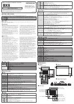 Preview for 2 page of HANYOUNG NUX BX8 Instruction Manual