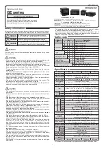 HANYOUNG NUX GE Series Instruction Manual preview