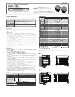 Preview for 1 page of HANYOUNG NUX HSR-3SL series Instruction Manual