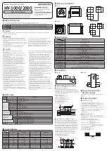 Предварительный просмотр 2 страницы HANYOUNG NUX HY-1000 Instruction Manual