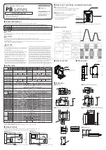 Preview for 1 page of HANYOUNG NUX PB Series Instruction Manual