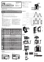 Preview for 2 page of HANYOUNG NUX PB Series Instruction Manual