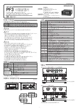 HANYOUNG NUX PF3 Instruction Manual preview