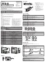 Preview for 1 page of HANYOUNG NUX PFB-R Instruction Manual