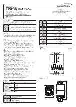 HANYOUNG NUX TPR-3N Instruction Manual preview