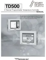 Hanyoung TD500 User Manual preview