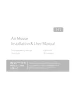 Preview for 1 page of Haojiehua H1 Installation And User Manual