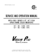 Happ 49-1329-VP2 Service And Operation Manual preview