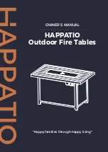 HAPPATIO HPO-HPZ-M-H Owner'S Manual preview