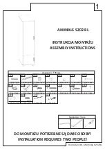 Предварительный просмотр 2 страницы Happy Babies ANIMALS SZ02 BL Assembly Instruction Manual