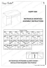 Предварительный просмотр 1 страницы Happy Babies HAPPY B04 Assembly Instructions Manual