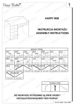 Preview for 1 page of Happy Babies HAPPY B08 Assembly Instructions Manual