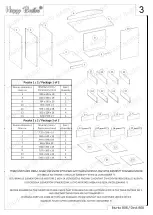 Preview for 3 page of Happy Babies HAPPY B08 Assembly Instructions Manual