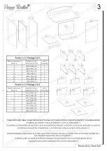 Предварительный просмотр 3 страницы Happy Babies HAPPY B10 Assembly Instructions Manual