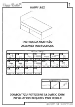 Preview for 1 page of Happy Babies HAPPY JAZZ Assembly Instructions Manual