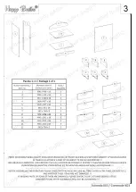 Preview for 3 page of Happy Babies HAPPY K03 Assembly Instructions Manual