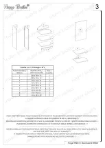 Preview for 3 page of Happy Babies HAPPY RN03 Assembly Instructions Manual