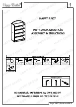 Preview for 1 page of Happy Babies HAPPY RN07 Assembly Instructions Manual