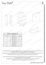 Preview for 3 page of Happy Babies HAPPY RN07 Assembly Instructions Manual