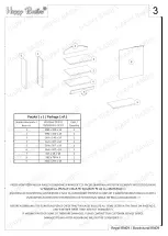 Preview for 3 page of Happy Babies HAPPY RN09 Assembly Instructions Manual