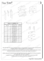 Предварительный просмотр 3 страницы Happy Babies HAPPY RN13 Assembly Instructions Manual