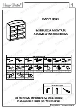 Happy Babies HAPPY RN14 Assembly Instructions Manual предпросмотр